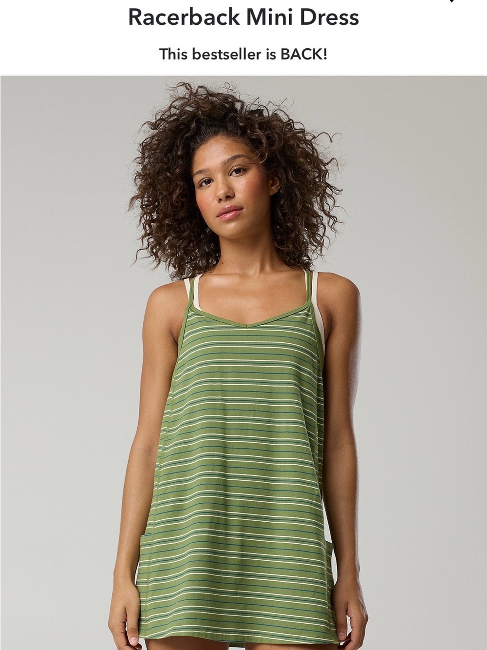 OFFLINE By Aerie OG Cotton
Racerback Mini Dress
